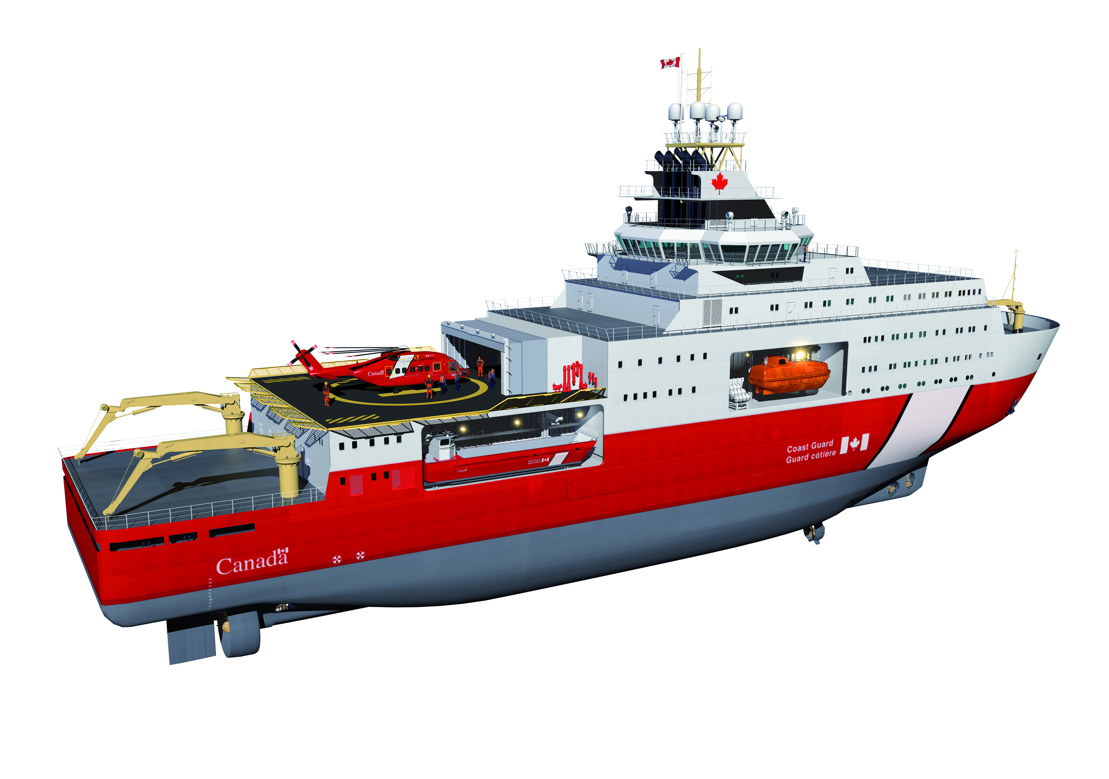 Polar ice breaker