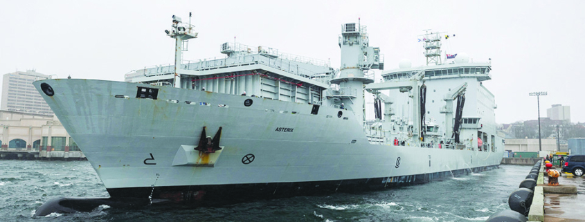 MV Asterix (Photo courtesy of Vice Admiral Vam Angus Topshee/RCN)