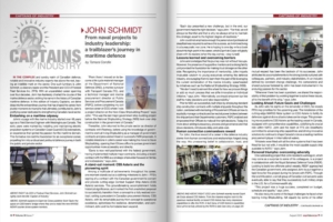 John Schmidt captain of industry