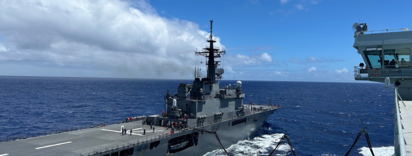 MV Asterix RAS JS Kunisaki
